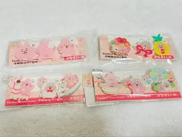 카나헤이의 작은 동물 대만 한정판 아크릴 클립 피스케와 토끼