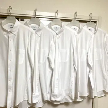 슈퍼 논아이론 저지 셔츠 x 5