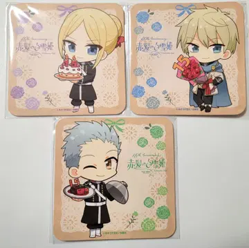 빨강머리 백설공주 하쿠센샤 카페 코스터 세트