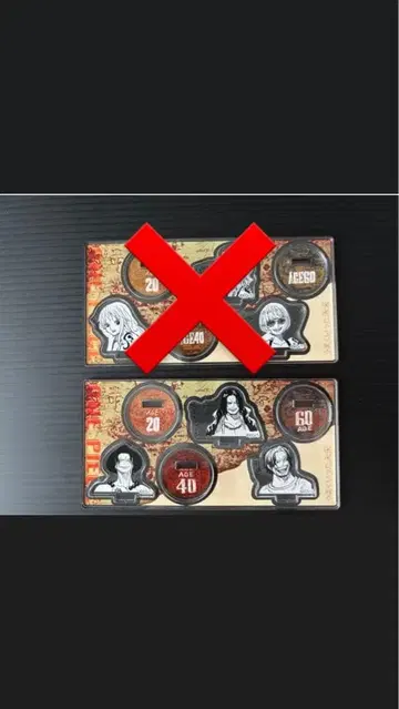 ONEPIECE 아크릴 mini 피규어 3개 세트 잘 될 미래 에이스