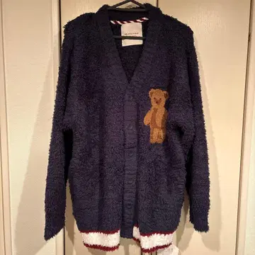 GELATO PIQUE 테디베어 자수 가디건