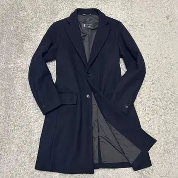 SHIPS 네이비 체스터 코트 울 super140 컨디션 최상