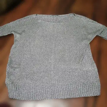 띠어리 럭스 니트 실버 38