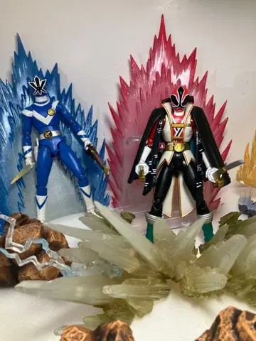 슈퍼전대 히어로 가동 피규어 검 포함