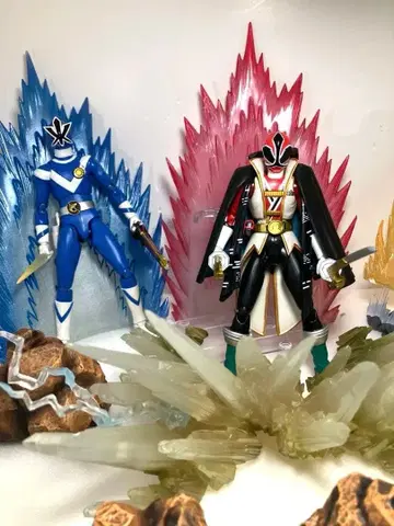 슈퍼전대 히어로 가동 피규어 검 포함