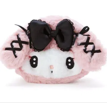 산리오 마이멜로디 심야의 멜로쿠로 페이스형 파우치 미니 파우치 복조리