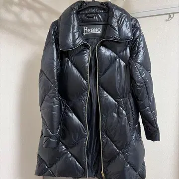 Herno 블랙 다운 자켓