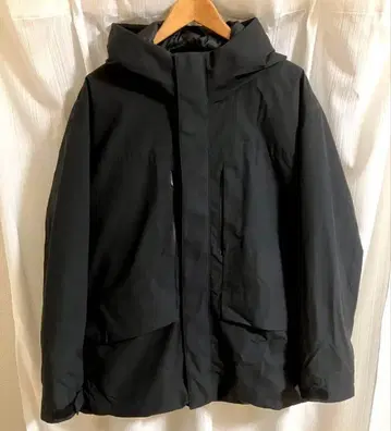 UNIQLO 하이브리드 다운 파카 블랙 XL 사이즈 2024AW