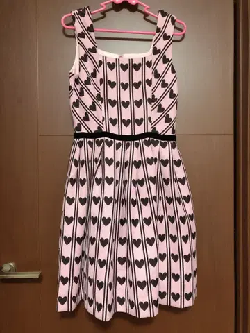 MILK 하트 무늬 원피스