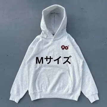 9090 90 Logo Original Hoodie 그레이 M 사이즈