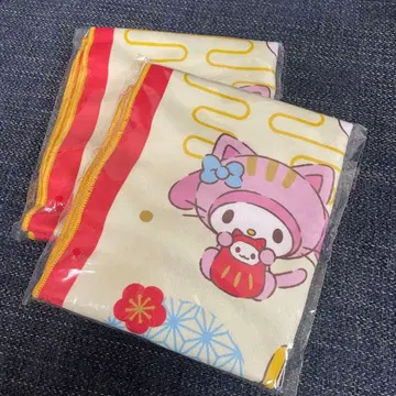 산리오 뱅글뱅글 산리오 캐릭터즈 챌린지 페이스 타월