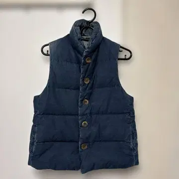 45rpm 인디고 다운 베스트