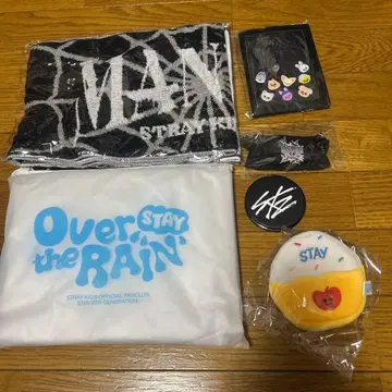 straykids 타월 레인코트 fc 거울 파우치 OUTFIT