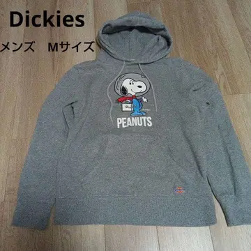 Dickies 스누피 프린트 후드티 그레이 빈티지 피너츠