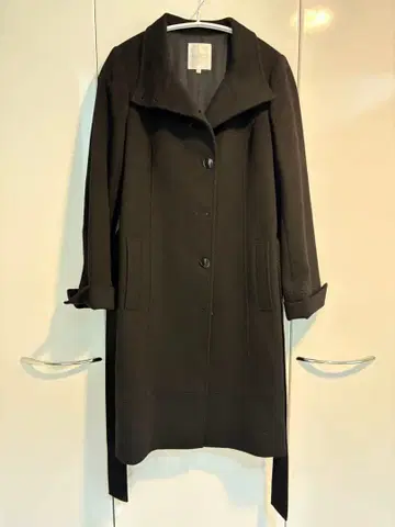 KUMIKYOKU 블랙 롱 코트 사이즈 2