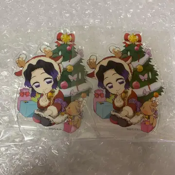 귀멸의 칼날 크리스마스 아크릴 스탠드 코쵸우 시노부