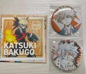 바쿠고 카츠키 캔뱃지 스티커