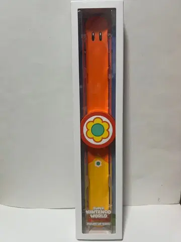 USJ 한정판 데이지 파워업밴드 슈퍼 닌텐도 월드 마리오