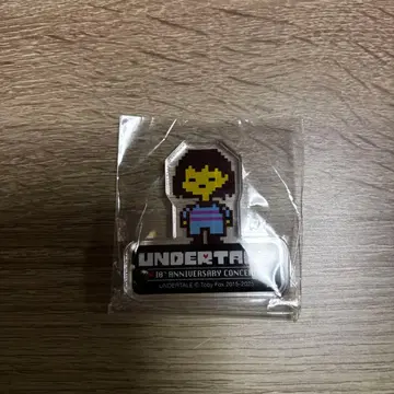 UNDERTALE 10주년 콘서트 아크릴 블록 프리스크
