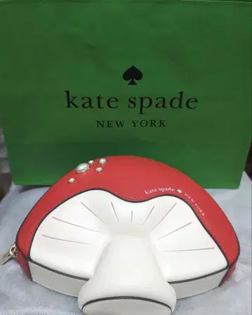 레어 kate spade 머쉬룸 버섯 모양 숄더백