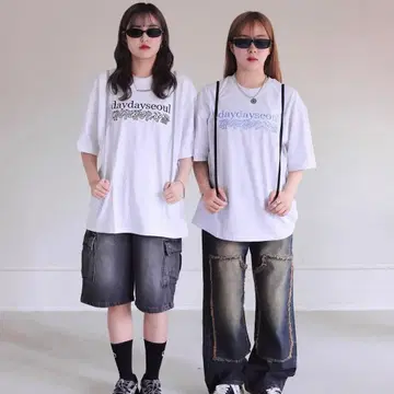 dayday 티셔츠 화이트 한국 한국 브랜드 dayday soul