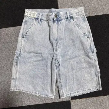 데님 숏팬츠