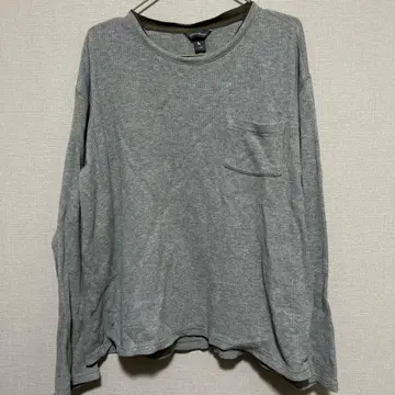 Eddie Bauer 그레이 긴팔 티셔츠 M 에디 바우어