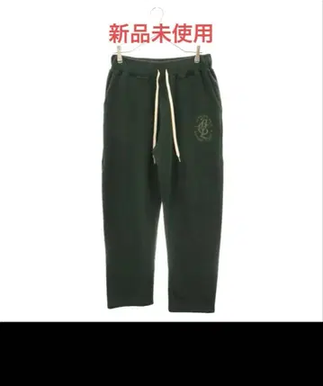 새상품 블랙 코튼 조거 팬츠