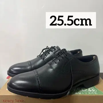 텍시 럭스 비즈니스 슈즈 천연 가죽 TU-7774 블랙