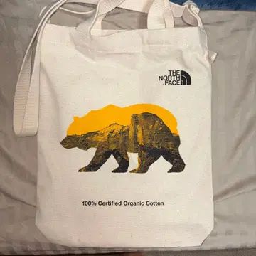THE NORTH FACE 오가닉 코튼 토트백