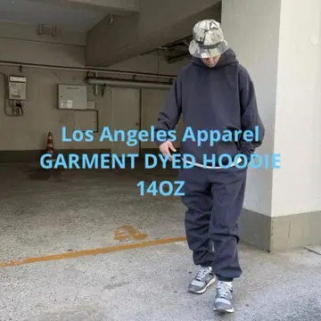 새상품급 로스앤젤레스 어패럴 Garment Dyed 가먼트 다이 후드티
