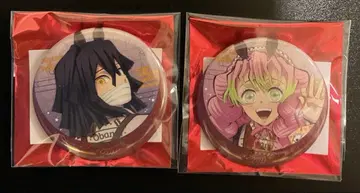 귀멸의 칼날 말띠 캔뱃지 이구로 오바나이 칸로지 미츠리