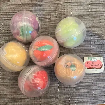 후르츠 봉제 인형 닛코리노