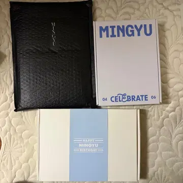 SEVENTEEN 민규 birthday package 바파케 세트