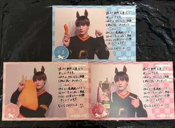 간 히데요시 NATSLIVE 연하장