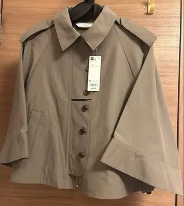 GU rokh 숏 케이프 코트 XL