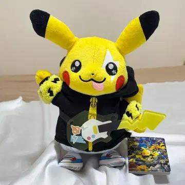 피카츄 밴드 페스티벌 봉제 인형 포켓몬 센터