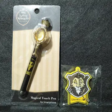 트위스티드 원더랜드 마법 터치 펜 러버 마스코트 사바나 클로