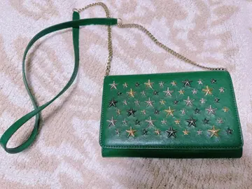 지미추 스터드 숄더백