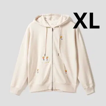 XL 사이즈 graniph 캔초메 후드티 골드 컬러 갓슈 라이 세이