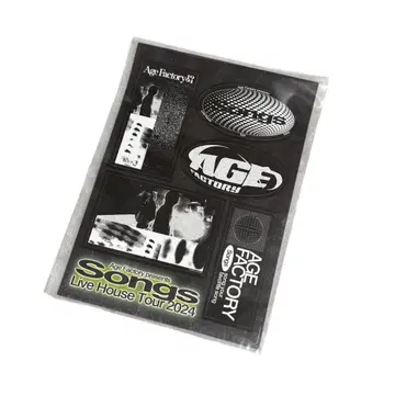 Age Factory Songs 투어 스티커 미사용