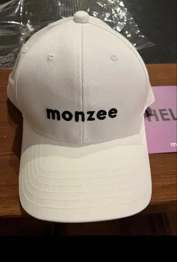 monzee 화이트 골프 캡