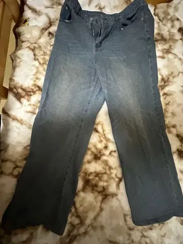 다크 블루 스트레이트 데님