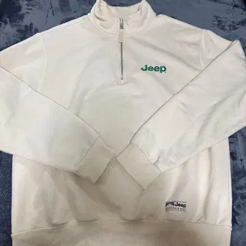 Jeep 하프 지퍼 트레이닝복 L