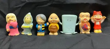 레어 1985년 각인 게게게의 키타로 7체 세트 손가락 인형