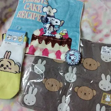 스누피 미피 치이카와 세트