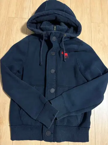 Abercrombie & Fitch 네이비 후드티 L