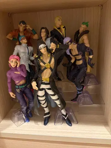 제일복권 죠죠 암살팀 피규어 8체 세트