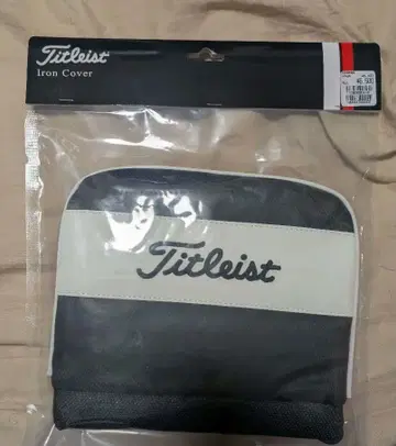 Titleist 아이언 커버 블랙/화이트
