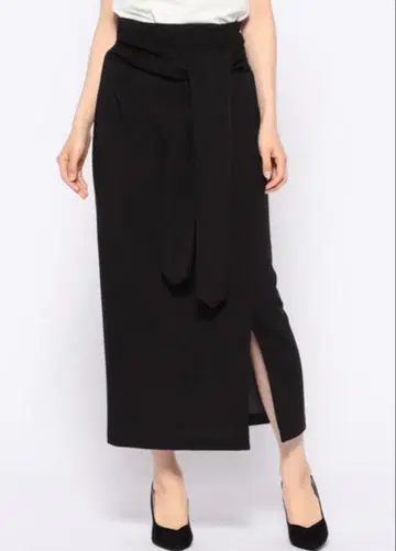미슈마슈 스커트 블랙 롱 스커트 mishmash 여성용
